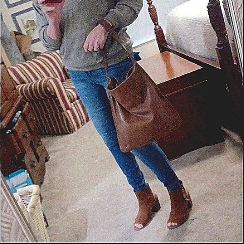 GORGEOUS VERY RARE BRAIDED VINTAGE LARGE COACH WEST END HOBO BAG - Picture 8 of 17